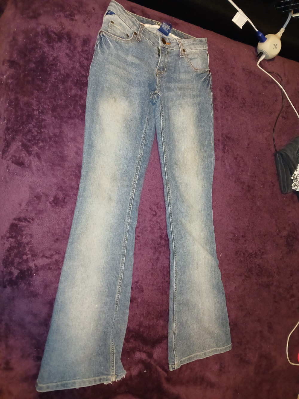 Vanity Women's Light Blue Flared Jeans